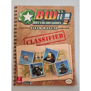 Battalion Wars 2 Field Manual Prima 2007 Nintendo